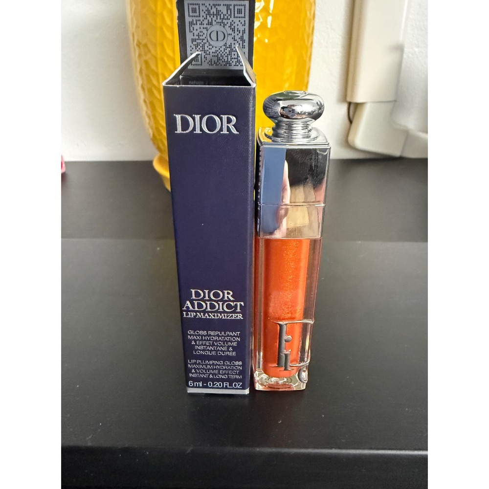 Dior Addict Lip Maximizer Plumping Gloss 021 Shimmer Tangerine 6ml 0.20 fl oz